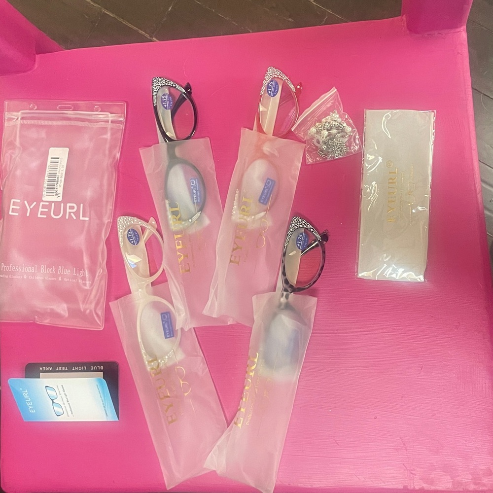 Eyeurl Blue Light Glasses +1.75 Readers